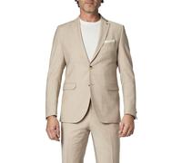 CG Sakko Herren Slim Fit Wolle beige, 52