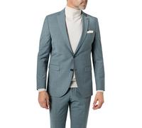 CG Sakko Herren Slim Fit Wolle blau, 48 (S)