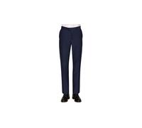 Carl Gross Hose Herren Slim Fit Schurwolle blau, 52