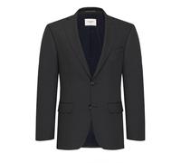 Carl Gross Sakko Herren Slim Fit Reverskragen Woll-Stretch grau, 27