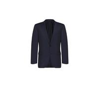 Carl Gross Sakko Herren Regular Fit Reverskragen Schurwolle blau, 118