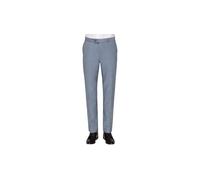 Carl Gross Hose Herren Slim Fit Schurwolle blau, 28