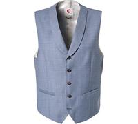 CG Weste Herren Extra Slim Fit V-Ausschnitt Schurwolle blau, 110