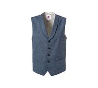 CG Weste Herren Slim Fit V-Ausschnitt blau, 52