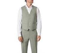 CG Weste Herren V-Ausschnitt Schurwoll-Stretch grün, 42