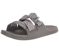 Chaco Damen Chillos Slide Sandale, GRAU, 39 EU