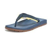 Chaco Lowdown-Leder-Flip, Marineblau /, 44 EU