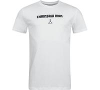Chainsaw Man - Outlined White - T-Shirt - Weiß - M - 100% Baumwolle Weiß M