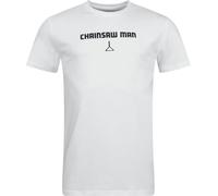 Chainsaw Man - Outlined White - T-Shirt - Weiß - M - 100% Baumwolle Weiß M