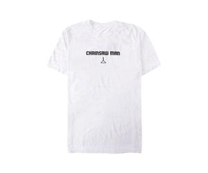 Chainsaw Man - Outlined White - T-Shirt - Weiß - M - 100% Baumwolle Weiß M