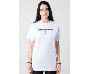 Chainsaw Man - Outlined White - T-Shirt - Weiß - XL - 100% Baumwolle Weiß XL