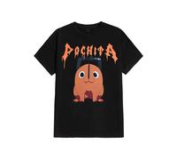 Chainsaw Man - Pochita The Chainsaw Devil - T-Shirt - Schwarz - L - 100% Baumwolle,Jersey Schwarz L
