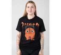 Chainsaw Man - Pochita The Chainsaw Devil - T-Shirt - Schwarz - S - 100% Baumwolle Schwarz S