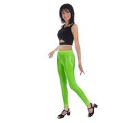 Chaks - Glanz Leggings Damen, High Waist, Festival und Karneval