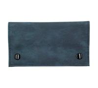 Champ Zigarettenetui Zigarettenetui aus Leder Marineblau, Marineblau