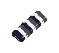 Champion 12 Paar Sneaker Socken Gr. 35-46 Unisex Sneaker Kurzsocken, Farbe:532 - navy/grey/nightshadow b, Socken & Strümpfe:43-46