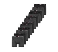 Champion 12er Pack Boxershorts Men Herren Unterhose Pant Boxer Unterwäsche, Farbe:Black Combo, Bekleidungsgröße:S