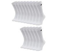 Champion 15 Paar Crew Socken Gr. 35-46 Unisex Tennissocken U24558, Farbe:White, Socken & Strümpfe:43-46
