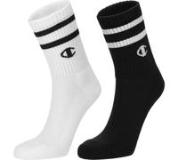 Champion 2PK SHORT CREW Unisex Socken, schwarz, größe 35-38 35/38