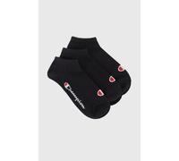 Champion 3-er Pack Sneaker Herren Socken, schwarz 39-42