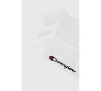 Champion 3-er Pack Sneaker Herren Socken, weiß 43-46