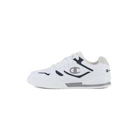 Champion 3 Point Tech Low, Herren-Sneakers, Weiß/Marineblau/Grau (WW011), 45 EU, Weiß Marineblau Grau Ww011, 45 EU