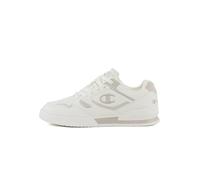 Champion 3 Point Tech W Low, Damen-Sneaker, Off-White/Taupe (WW015), 39 EU, Off White Taupe WW015, 39 EU