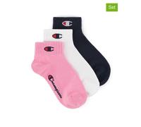 Champion 3er-Set: Socken in Rosa - Größe 31/34 | Kinder Socken Strumpfhosen