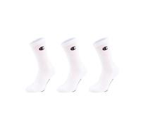Champion 3PK CREW SOCKS Unisex Socken, weiß, größe 35-38 35/38