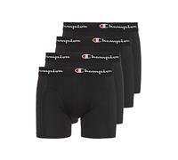 Champion 4er Pack Boxershorts Men Herren Unterhose Pant Boxer Unterwäsche, Farbe:Black, Bekleidungsgröße:XXL