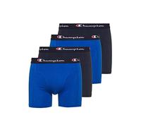 Champion 4er Pack Boxershorts Men Herren Unterhose Pant Boxer Unterwäsche, Farbe:Blue Combo, Bekleidungsgröße:XL