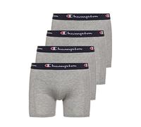 Champion Herren Core x2 Retroshorts, Hellgrau meliert, L (2er Pack)