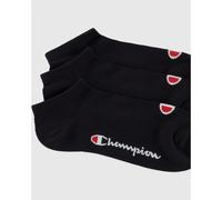 Champion 6-er Pack Sneaker Herren Socken, schwarz 39-42