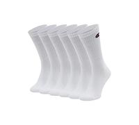 Champion 6 Paar Crew Socken Gr. 35 - 46 Unisex Tennissocken U24558, Farbe:White, Socken & Strümpfe:35-38