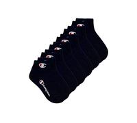 Champion 6 Paar Quarter Socken Gr. 35-46 Unisex Sneaker Kurzsocken, Farbe:200 - black, Socken & Strümpfe:43-46
