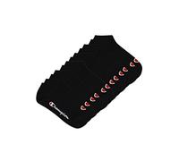 Champion Tennissocken Sneaker Schriftzug-Print Baumwolle Schwarz 3 Paar Gr. 35-38