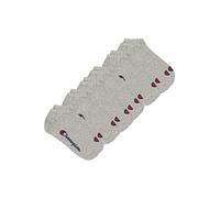 Champion Unisex Socken, 3 Paar - Sneaker Socken Basic Grau EU 39-42