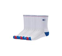 Champion 9 Paar Crew Socken Gr. 35-46 Unisex Tennissocken C20013, Farbe:Weiss, Socken & Strümpfe:43-46
