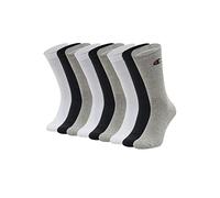 Champion 9 Paar Crew Socken Gr. 35-46 Unisex Tennissocken U24558, Farbe:002 - White/Grey/Black, Socken & Strümpfe:35-38