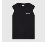 CHAMPION Ärmelloses Baumwollshirt für Herren Icons - Schwarz, M