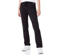 Champion American Classics C-Logo Slim Crop Trainingshose für Damen, Schwarz, S