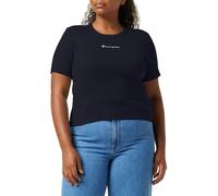 Champion American Classics T-Shirt für Damen, Zeitgenössisch, 114915, Blau, 114915 Medium