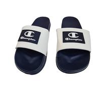 Champion Arubo Slides Badelatschen (white/navy, EU Schuhgrößensystem, Erwachsene, Numerisch, M, 42)
