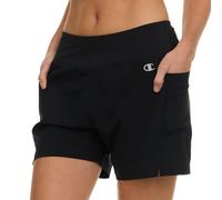 Champion Badeshorts für Damen, 12,7 cm/17,8 cm, Badeshorts für Damen, mit Taschen für Strand, Pool, Sommer, Schwarz, Medium