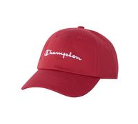 Champion Baseballkappe mit gesticktem Logo rot