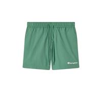 Badeshorts CHAMPION "5-inch Men's swim shorts", Herren, Gr. M, N-Gr, grün (foli), Polyamid, Badehosen Badeshorts, schnelltrocknendes Material, bequeme Passform (66197437-M) foli