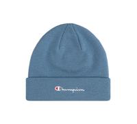 Champion Unisex Lifestyle Caps (806064) -Recycled Acrylic Knitted Yarn Embroidered Script Logo Beanie-Mütze, Blau Türkis (CBU), Einheitsgröße