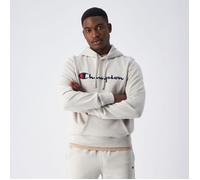 Champion Big Logo Fleece Hoodie in Grey XXL