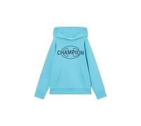 Champion Boys' Hooded Fleece Sweater with Graphic Logo, Large Hoodie, Ultra Soft, warm Kids Pullover, Front Kangaroo Pocket, PE School Jumper