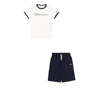 Champion Boy's Legacy Boy - Graphic Crewneck Set with Large Print, White (WW001), XL, Weiß (WW001), 13-14 Jahre